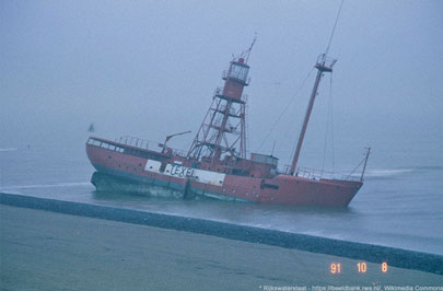 Unglück mit Feuerschiff 11