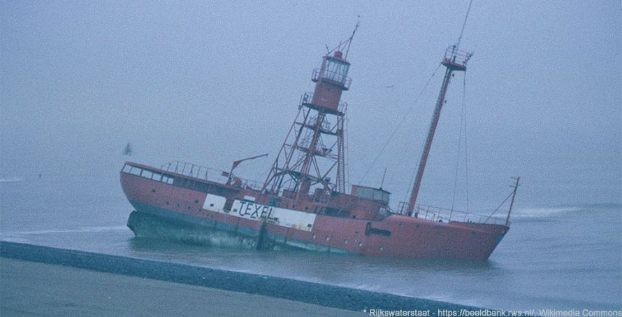 Unglück mit Feuerschiff 11