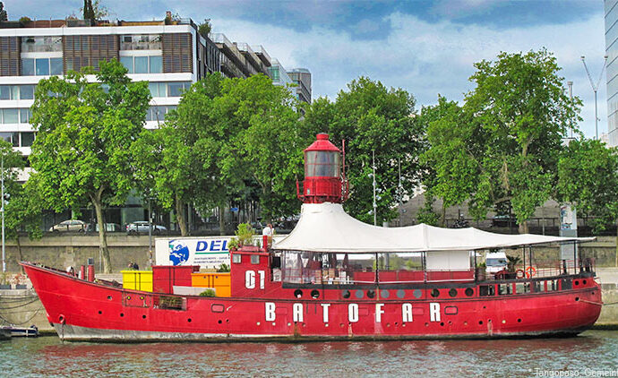 Feuerschiff Batofar in Paris